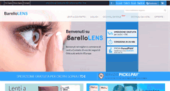 Desktop Screenshot of barellolens.com