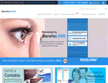 Tablet Screenshot of barellolens.com